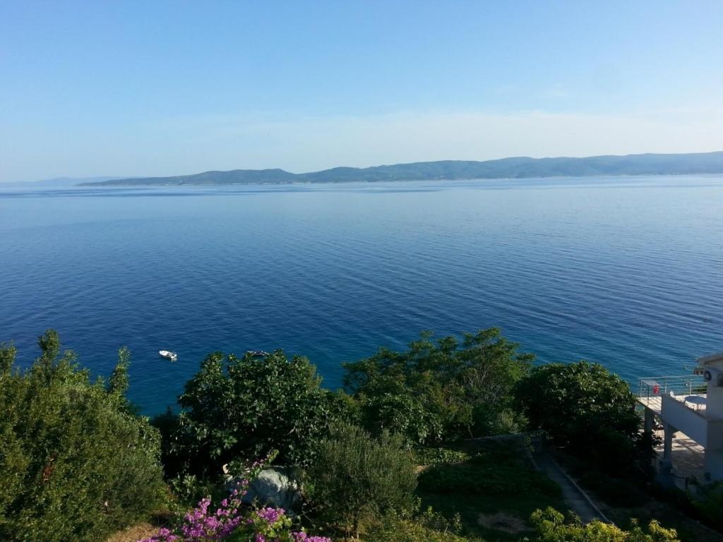 Studio Apartment In Pisak With Sea View, Balcony, Air Conditioning, Wi-Fi Eksteriør billede